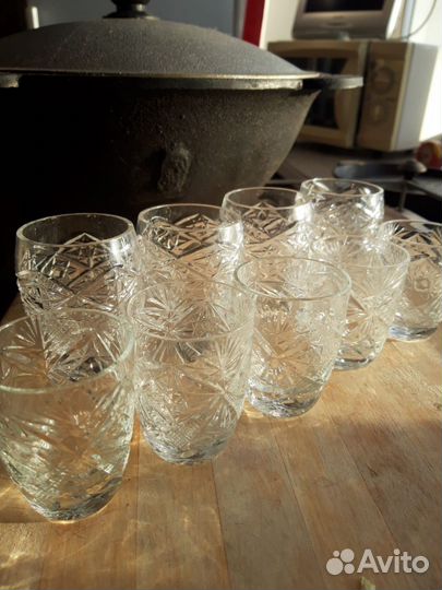 Стопки хрустальные СССР