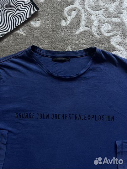 Grunge john orchestra explosion лонгслив