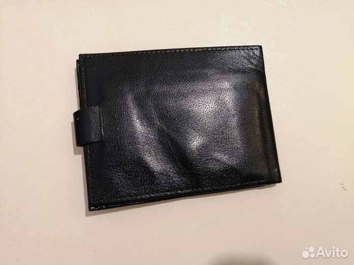 Кошелёк бумажник кожаный, винтаж, Индия, Новый