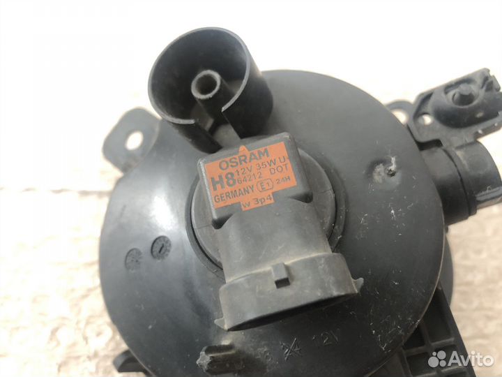 Передняя левая птф на LADA granta