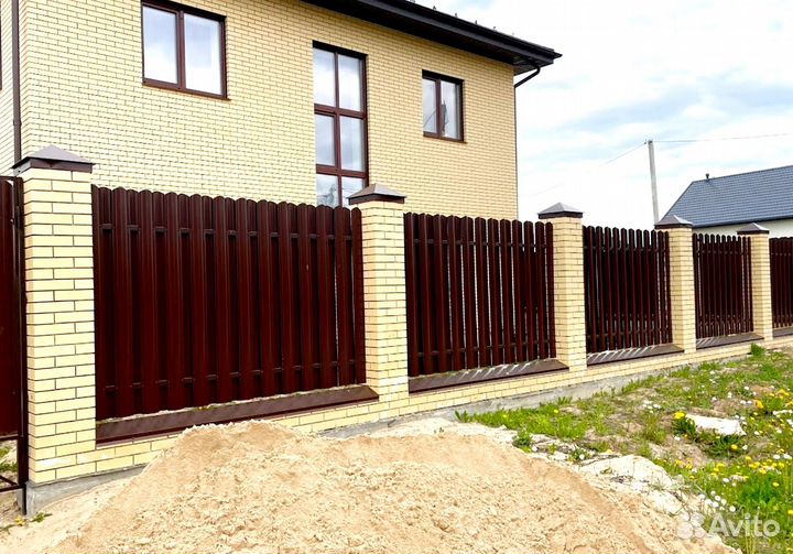 Забор под ключ