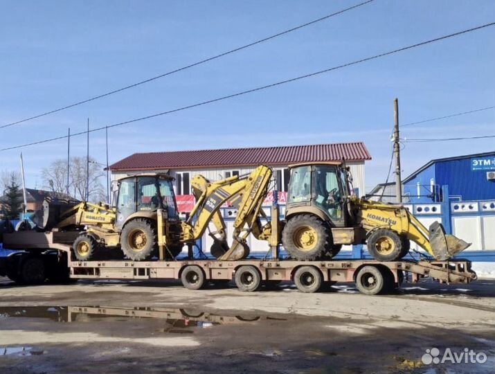 Аренда экскаватора погрузчика Komatsu WB-93r