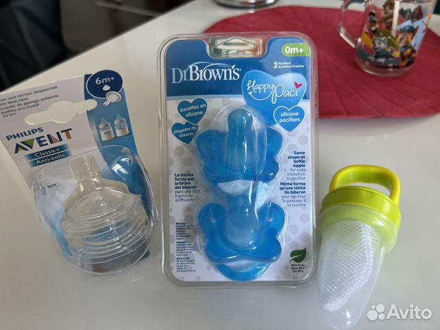 Соски бутылочные avent пустышки ниблер