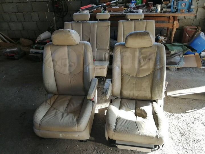 Кожаный салон для Toyota Harier RX300