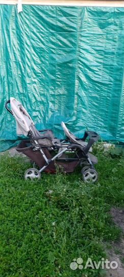 Коляска для двойни