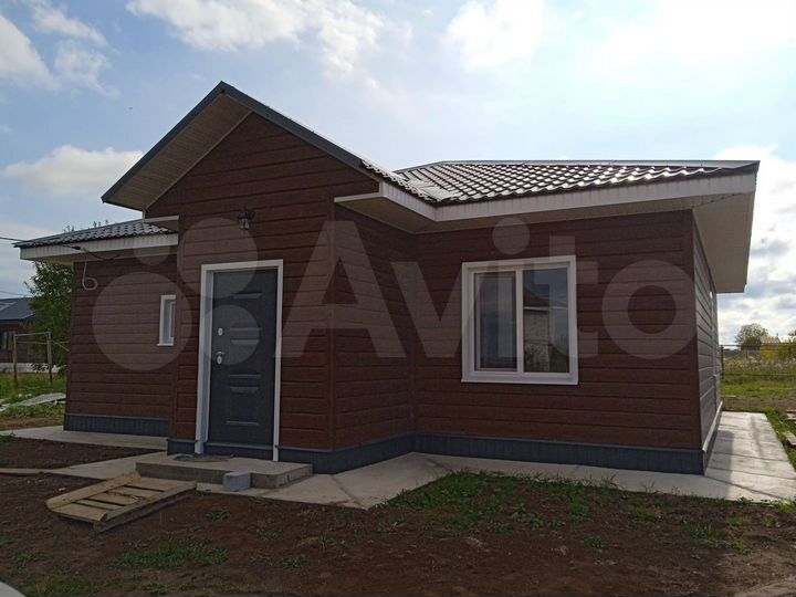 Дом 97,7 м² на участке 7,2 сот.