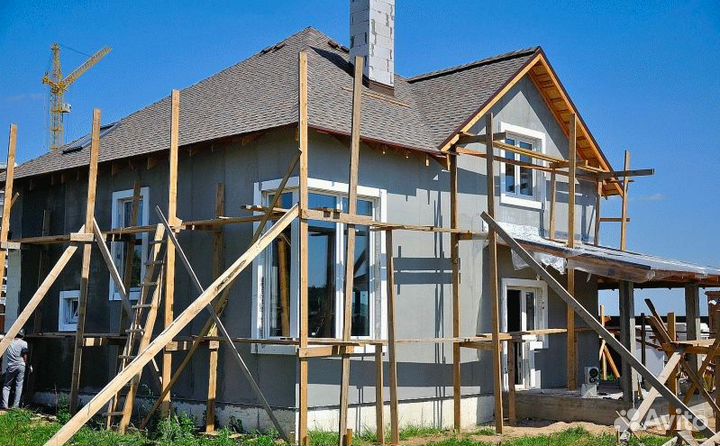 Строительные работы, строительство домов, коттедже
