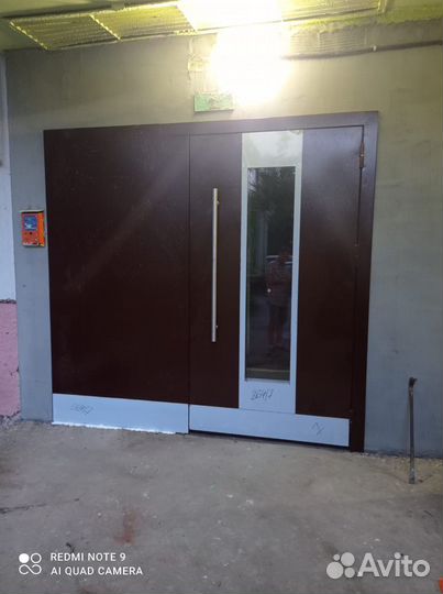 Противопожарные металлические двери