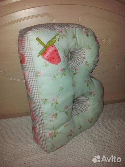 Буквы подушки