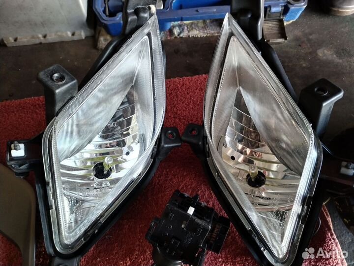 Туманки ssangyong actyon