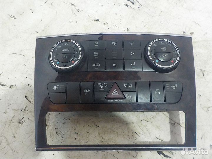 Блок управления печкой Mercedes ML W164
