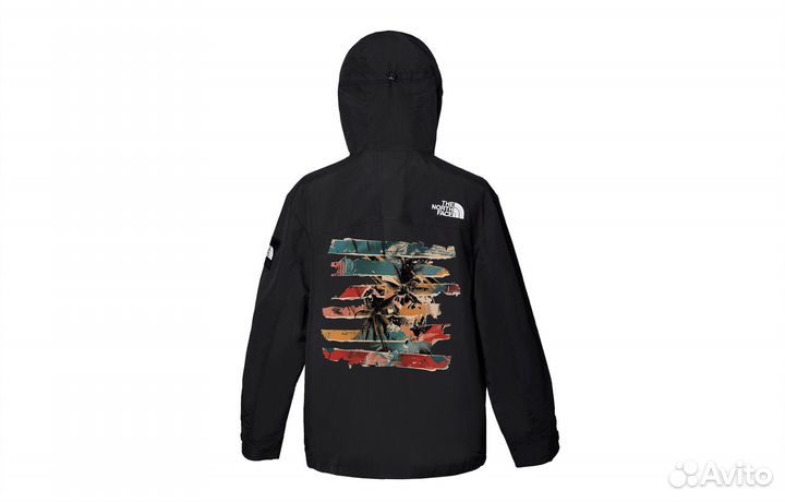 THE north face Windbreaker Jackets Unisex Black (S)(87)