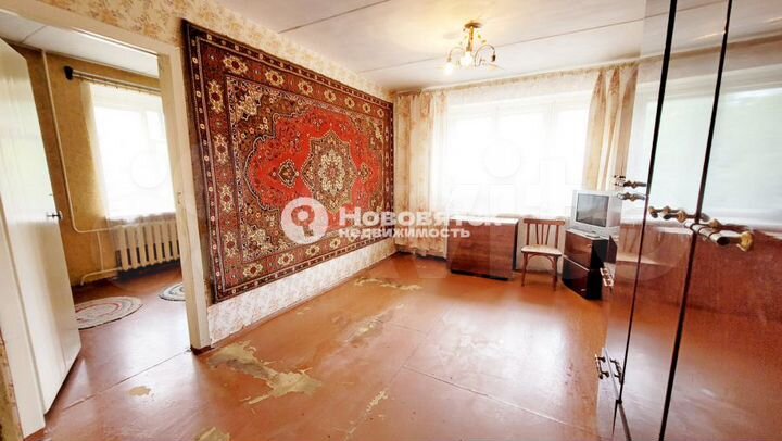 3-к. квартира, 52 м², 2/5 эт.