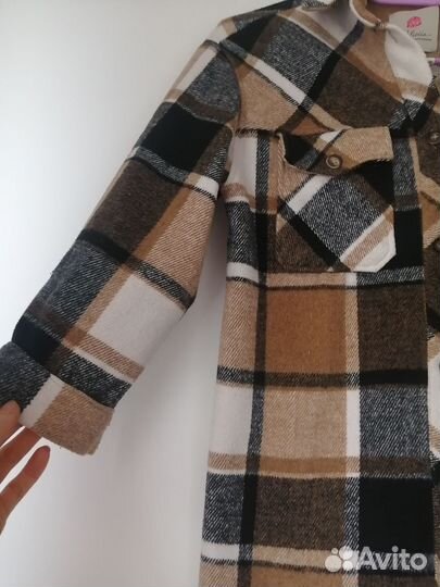 Рубашка в клетку 140