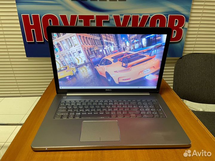 Игровой ноутбук Dell / i7 / 12 gb / GeForce 2 gb