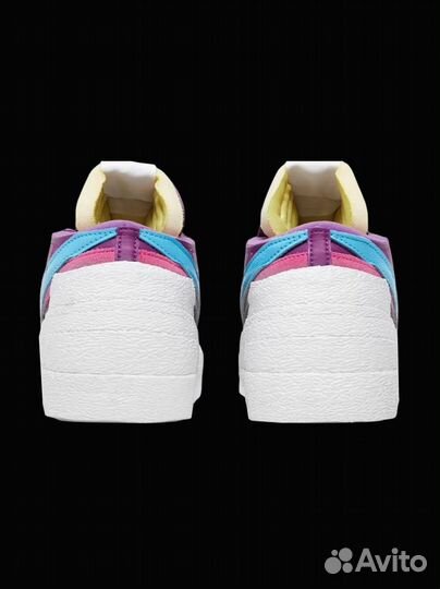 Кроссовки Nike Kaws x sacai x Blazer Low (Purple)