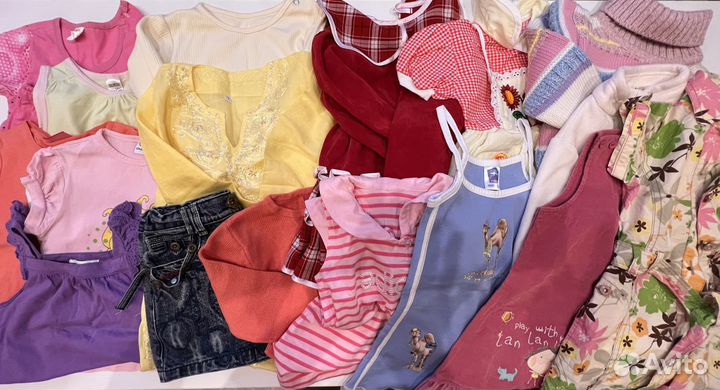 Вещи для девочки 98 см, зимние вещи