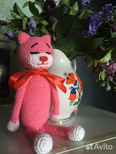 Вязаные игрушки ручной работы
