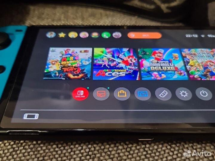 Nintendo switch oled с играми