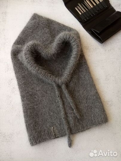 Капор капюшон женский ангора