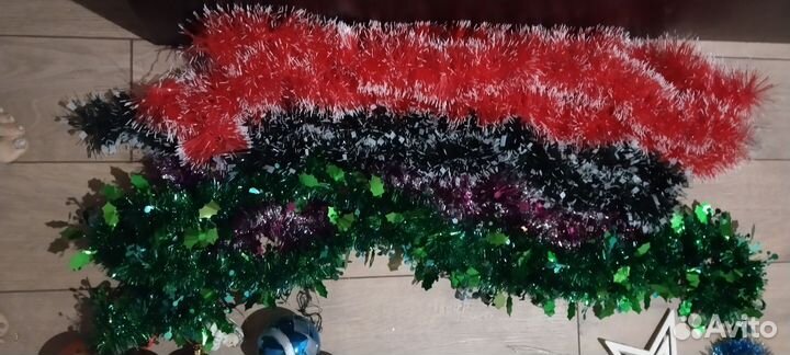 Новогодние украшения ёлочные игрушки