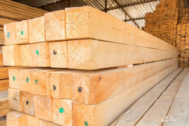 Брус сосна, камерная сушка, гарантия качества