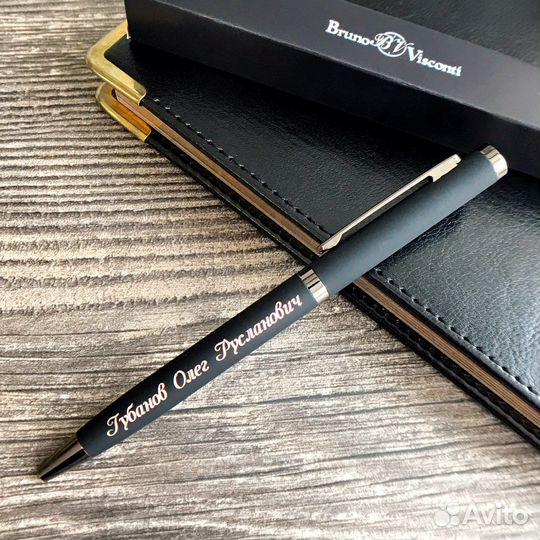 Ручка с гравировкой на заказ BrunoVisconti