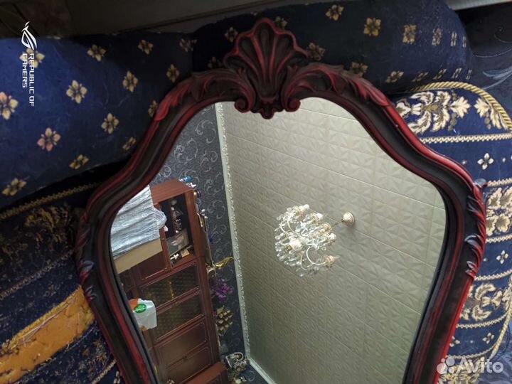 Зеркало настенное большое винтаж СССР