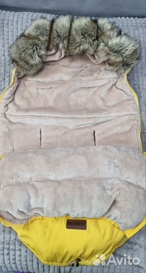 Зимний конверт в коляску