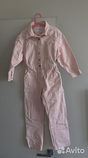 Джинсовый комбинезон для девочки maag рост 134 см