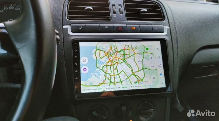 Штатная магнитола Volkswagen Polo Teyes