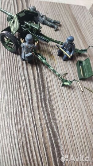 Модели пушек немецких, ссср, миномёт расчёт 1:35