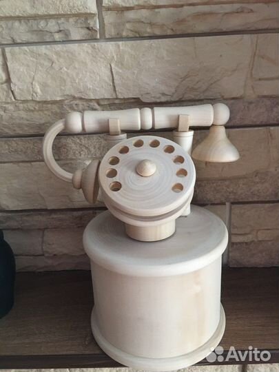 Шкатулка Старинный Патефон дерево липа