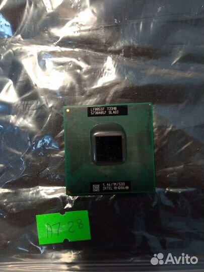 Двухъядерный процессор Intel Pentium T2310 1.46 GH