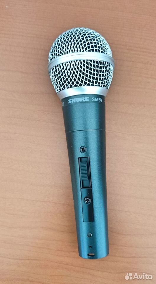 Микрофон shure sm 58 со шнуром