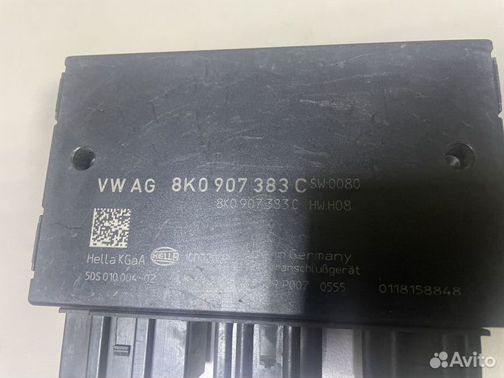 Блок управления фаркопом тсу Ауди Ку5 Q5 8R