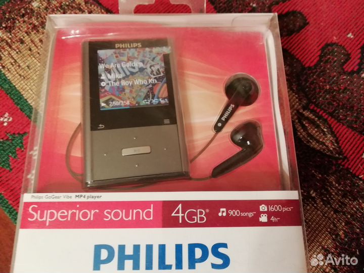 Mp4 плеер philips