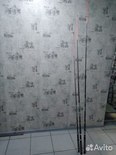 Спиннинги телескопические новые 30-60г, 1.8м ; 2.1