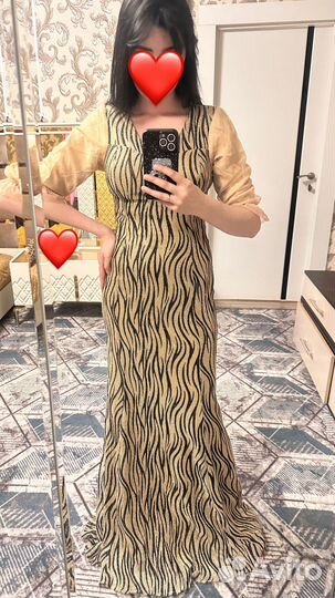 Длинное платье в пол