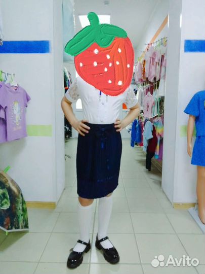 Юбка школьная 128 134