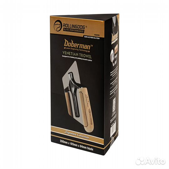 Венецианская кельма Rollingdog doberman трапеция 5