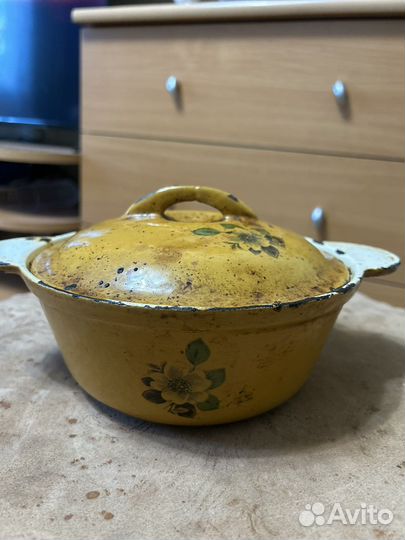 Кастрюля керамическая СССР