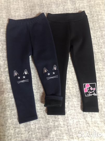 Утепленные лосины для девочки