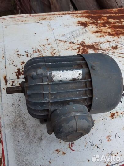 Электродвигатель в работе был совсем мало