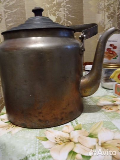 Старинный чайник 5л