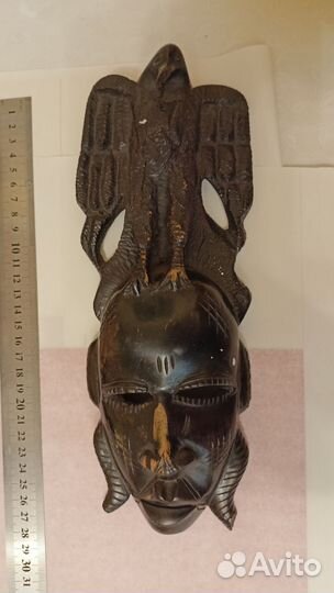 Маска натуральное дерево бронь