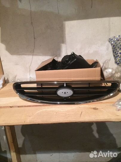 Решетка радиатора hyundai accent тагаз