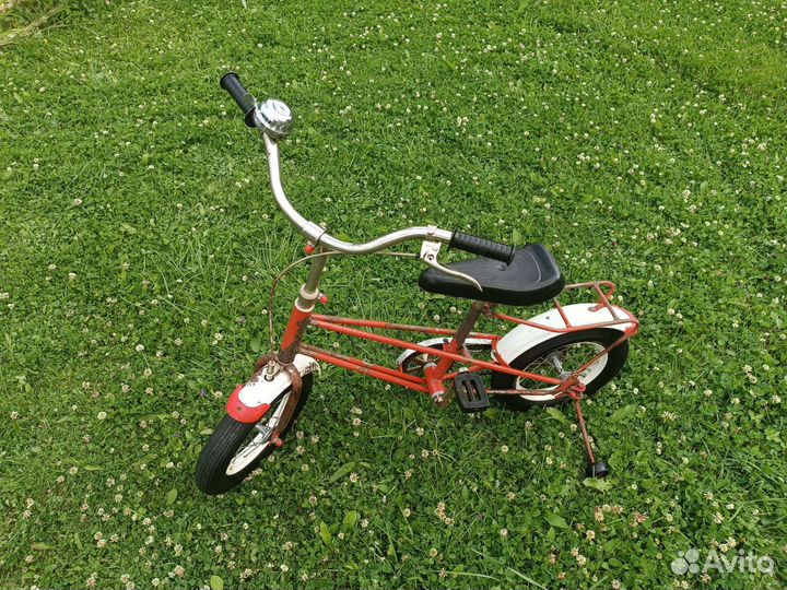 Детский велосипед Дутик Мишутка Мишка СССР