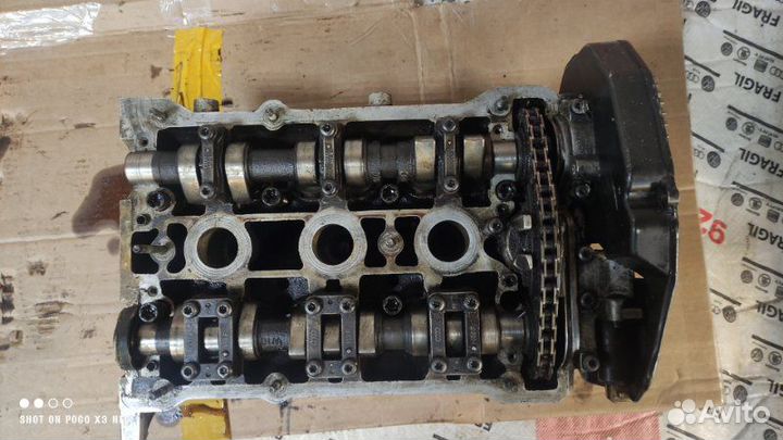 Головка блока цилиндров гбц левая Audi A6 C5