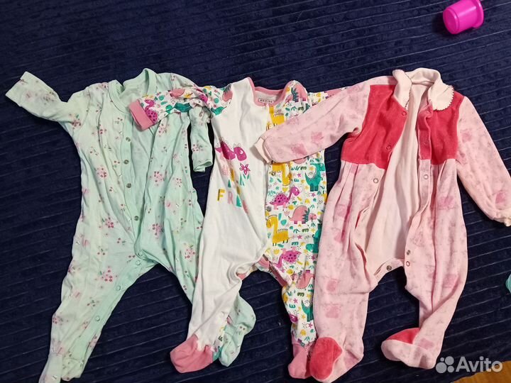 Одежда для девочки пакетом 62 68